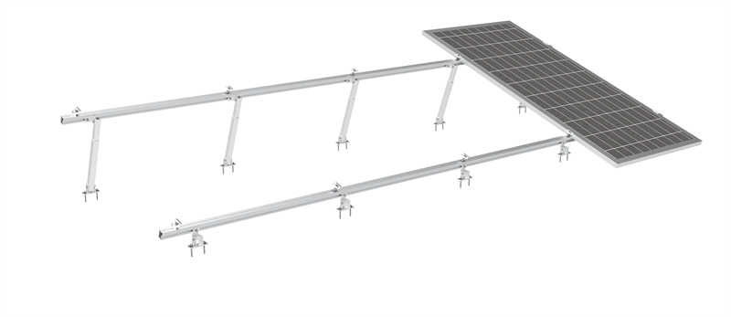 Solárny montážny systém s nastaviteľným sklonom – detail 3