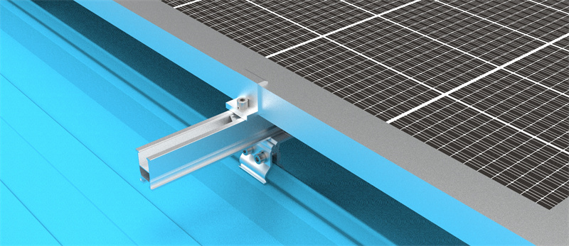 Sistema de montaje solar para techo metálico-Detalle25