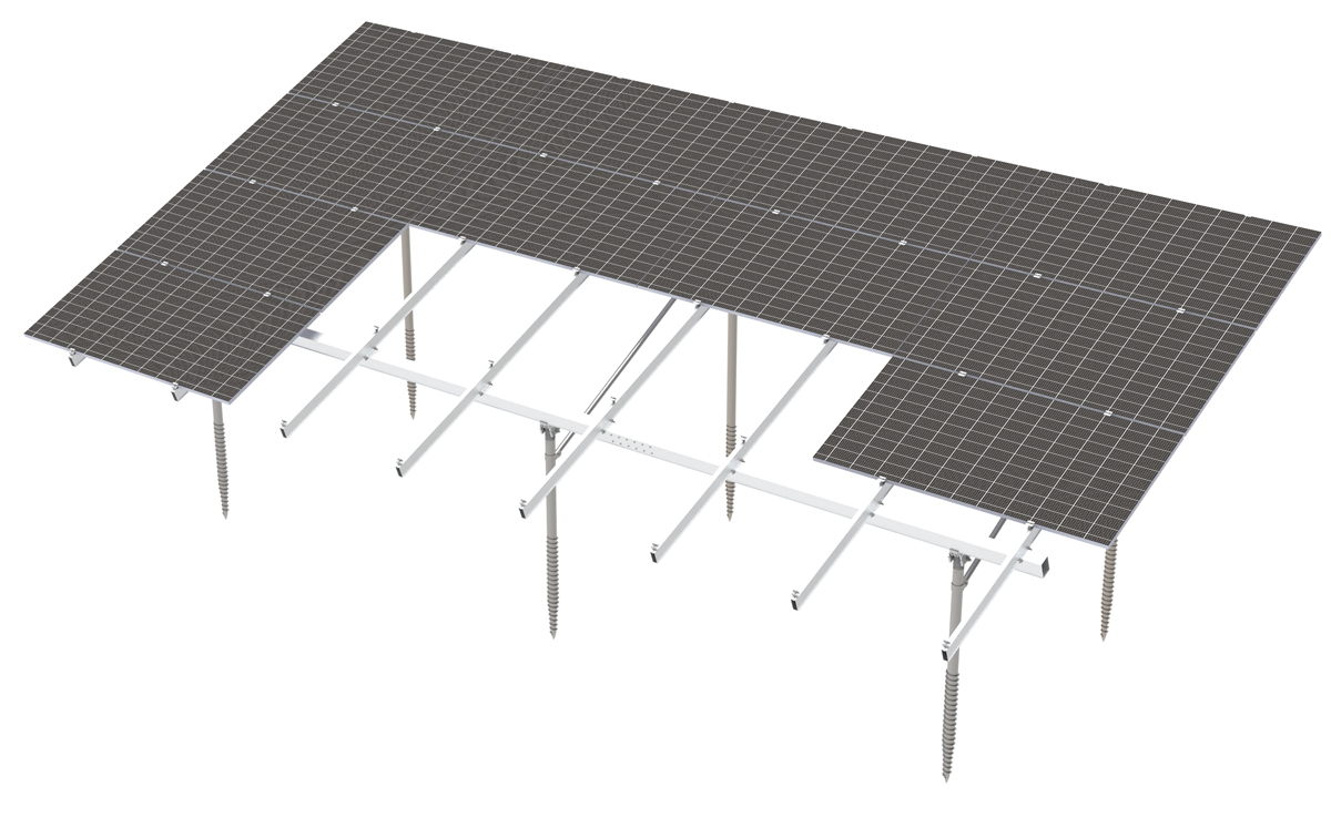 Erdungsschrauben-Solar-Montagesystem