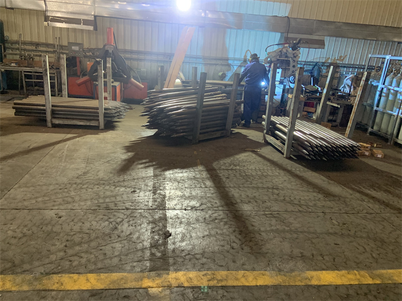 Himzen Solar mounging system and Ground Screw Factory_pipe scale down
