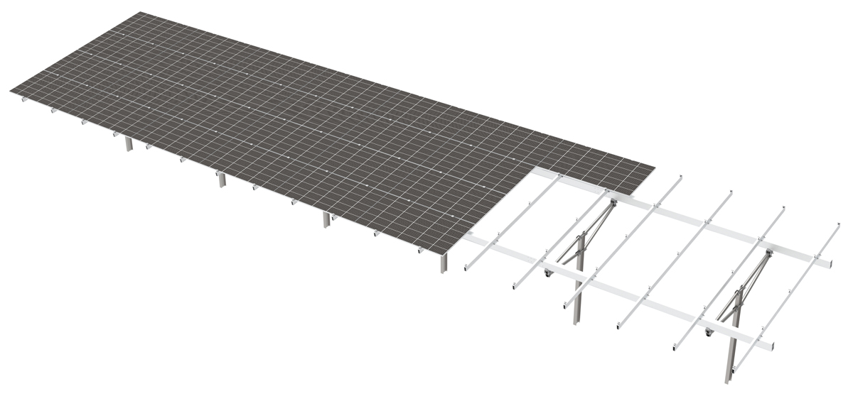 Static-Piling-Solar-Mounting-System